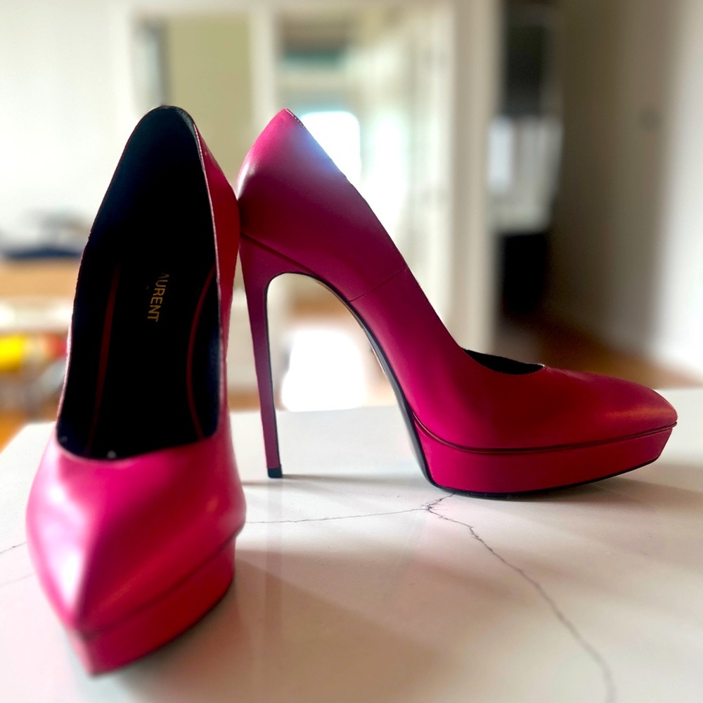 Yves Saint Laurent Platform Heels